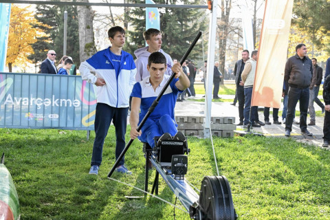Qəbələdə IV İdman Festivalının açılış mərasimi keçirilib - FOTO