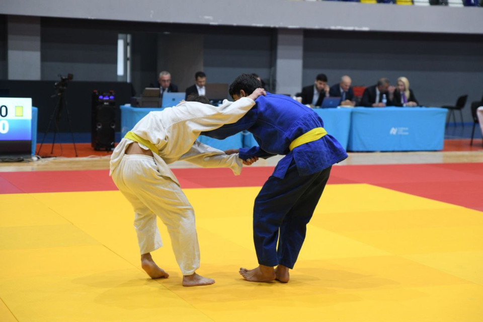 Cüdo üzrə U-17 yeniyetmələr arasında Liqa yarışının IV turu davam edir - VİDEO