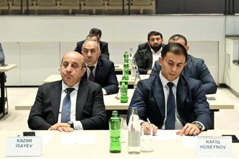 Микаил Джаббаров переизбран на пост президента Федерации борьбы Азербайджана - ФОТО