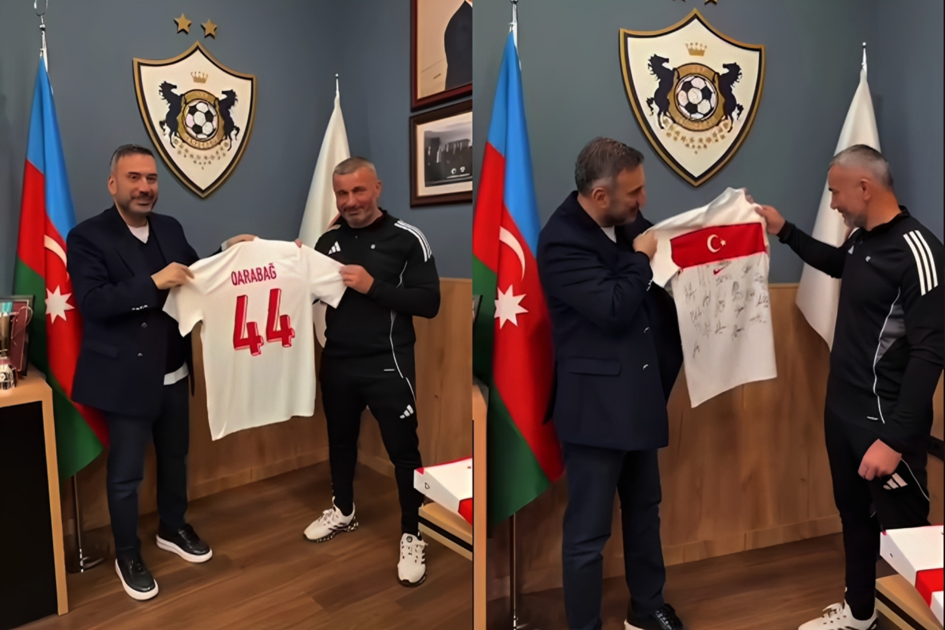 Türkiyəli tanınmış şərhçidən Qurban Qurbanova jest - VİDEO