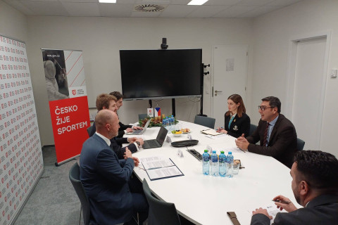 Azərbaycan və Çexiya arasında idman sahəsində əməkdaşlığın genişləndirilməsi müzakirə olunub - FOTO