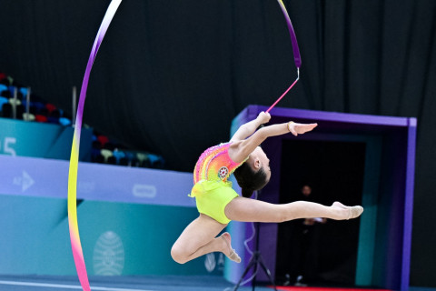 Стартовал 30-й чемпионат Баку по художественной гимнастике - ФОТО