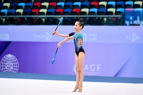 Стартовал 30-й чемпионат Баку по художественной гимнастике - ФОТО