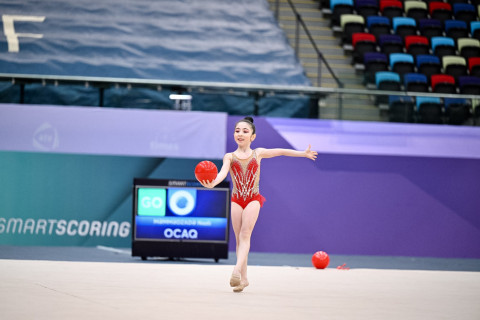 Стартовал 30-й чемпионат Баку по художественной гимнастике - ФОТО