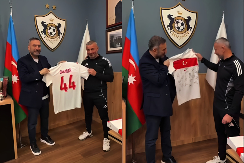 Türkiyəli tanınmış şərhçidən Qurban Qurbanova jest - VİDEO