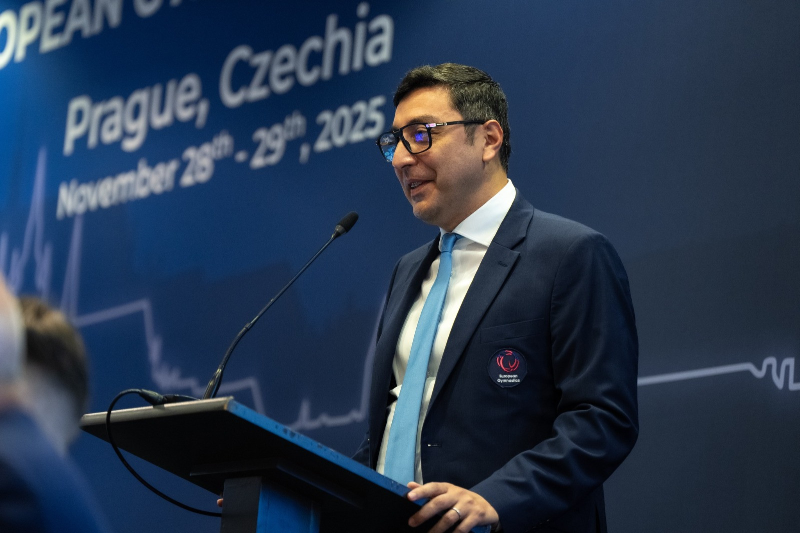Fərid Qayıbov yenidən Avropa Gimnastikasının prezidenti seçilib - FOTO