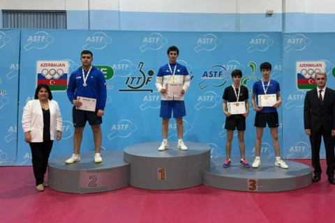 В Баку завершился Кубок Азербайджана по настольному теннису - ФОТО