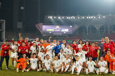 Millimiz Banqladeşdəki turnirə qələbə ilə başlayıb - YENİLƏNİB + FOTO