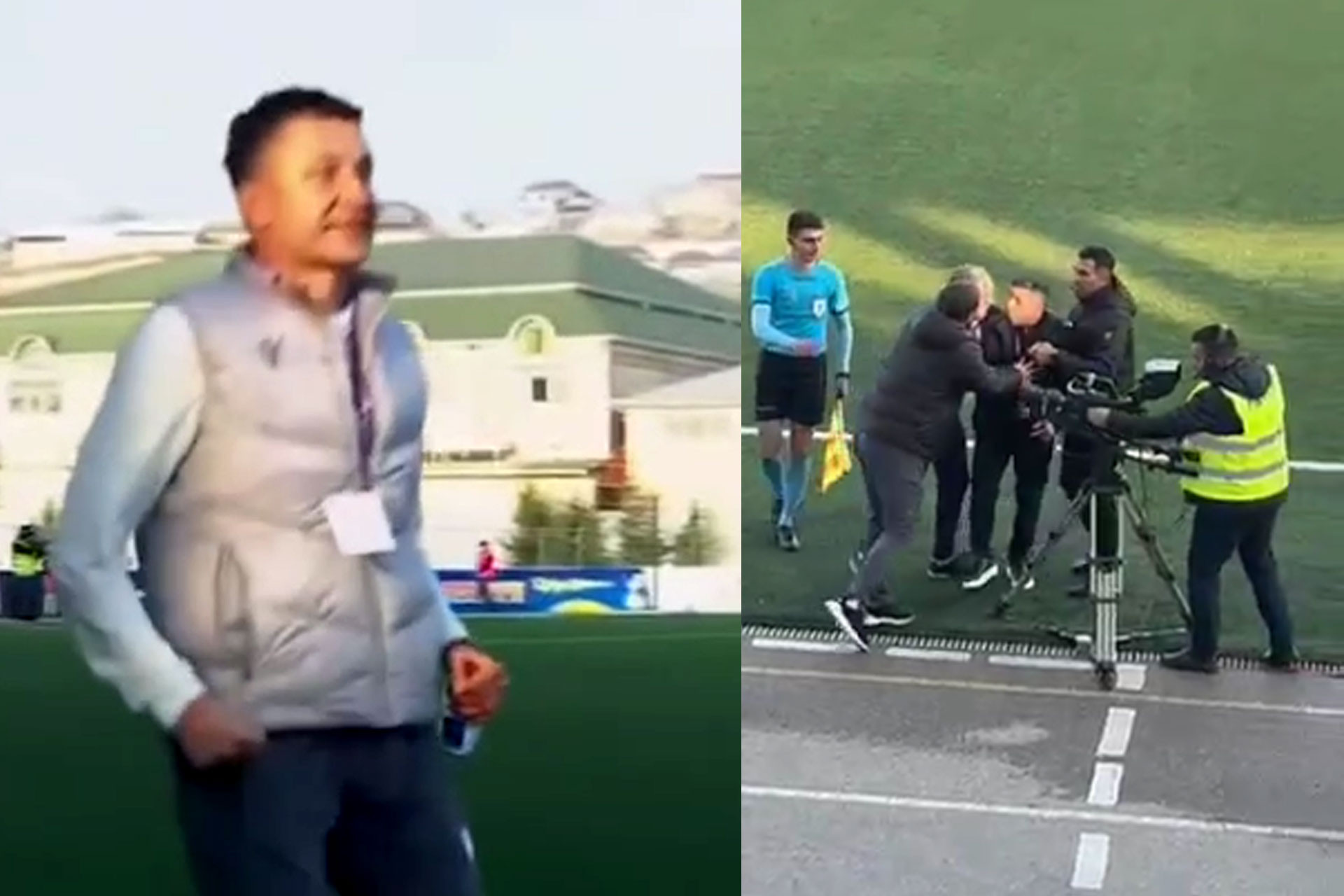 “Şamaxı” - “Sumqayıt” oyununda baş məşqçilərin qırmızı vərəqə almasına səbəb olan epizodlar - VİDEO