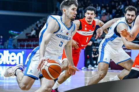 Azərbaycanın basketbol millisi ikinci oyununda da məğlub olub