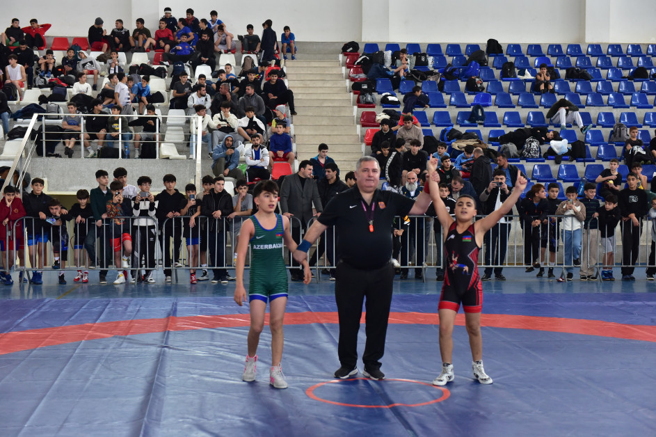 В Шуше прошел открытый чемпионат по греко-римской борьбе – ФОТО
