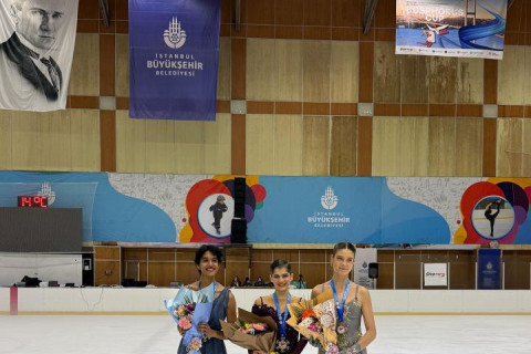 Впервые азербайджанка выступит на чемпионате Европы по фигурному катанию - ФОТО