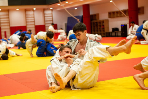 Bakıda regionlardan olan yeniyetmə cüdoçuların təlim-məşq toplanışı başlayıb - FOTO