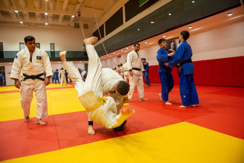 Bakıda regionlardan olan yeniyetmə cüdoçuların təlim-məşq toplanışı başlayıb - FOTO