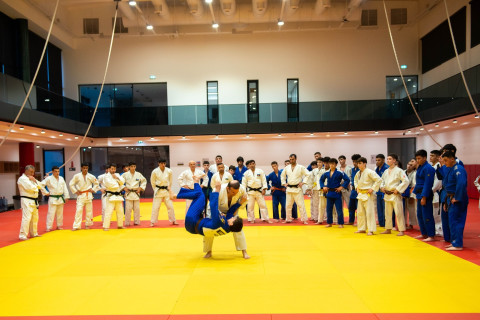 Bakıda regionlardan olan yeniyetmə cüdoçuların təlim-məşq toplanışı başlayıb - FOTO