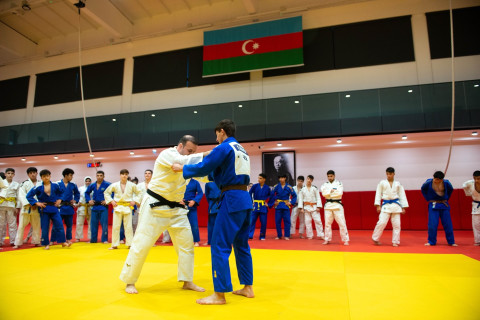 Bakıda regionlardan olan yeniyetmə cüdoçuların təlim-məşq toplanışı başlayıb - FOTO