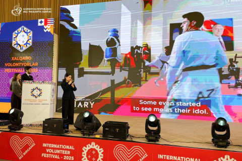 Azərbaycanın paralimpiya çempionu Özbəkistanda keçirilən festivalda iştirak edib - FOTO