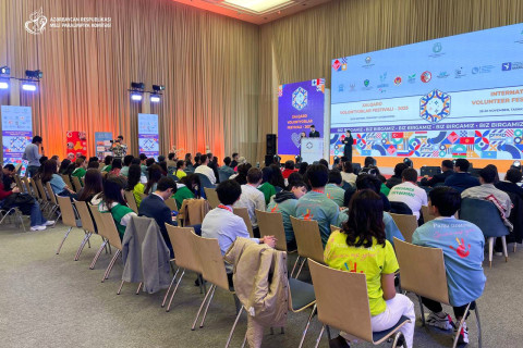 Azərbaycanın paralimpiya çempionu Özbəkistanda keçirilən festivalda iştirak edib - FOTO