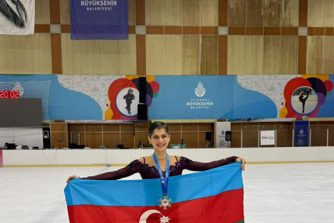 Впервые азербайджанка выступит на чемпионате Европы по фигурному катанию - ФОТО