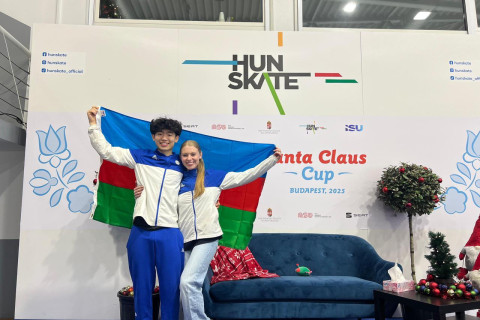 Azərbaycanın buzüstü rəqsçiləri dünya çempionatına vəsiqə qazandı - FOTO/VİDEO