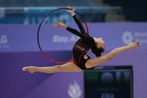 Zərif gimnastların Bakı birinciliyi başa çatdı - FOTO