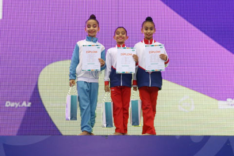 Zərif gimnastların Bakı birinciliyi başa çatdı - FOTO