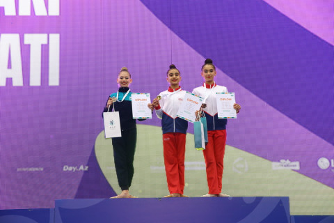 Zərif gimnastların Bakı birinciliyi başa çatdı - FOTO