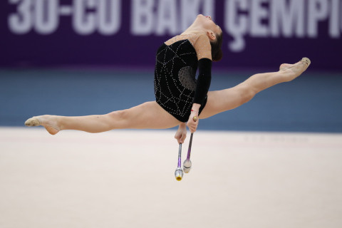 Zərif gimnastların Bakı birinciliyi başa çatdı - FOTO