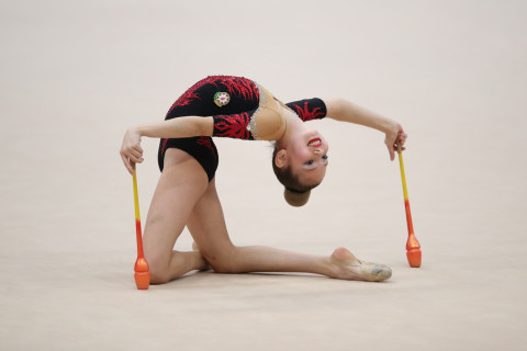 Zərif gimnastların Bakı birinciliyi başa çatdı - FOTO