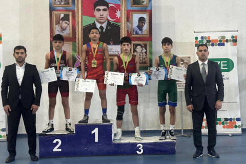 В Шуше прошел открытый чемпионат по греко-римской борьбе – ФОТО