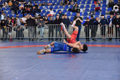 В Шуше прошел открытый чемпионат по греко-римской борьбе – ФОТО