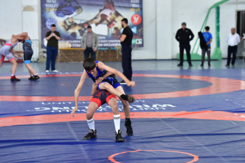 В Шуше прошел открытый чемпионат по греко-римской борьбе – ФОТО