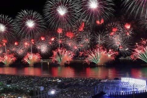 “Flamenqo”nun Libertadores zəfərindən sonra Rio gecəni yuxusuz keçirib - VİDEO