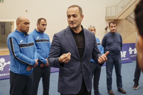 Руководство Федерации бокса Азербайджана встретилось с национальной сборной перед чемпионатом мира – ФОТО