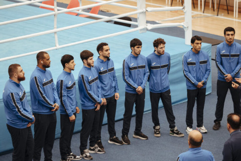 Руководство Федерации бокса Азербайджана встретилось с национальной сборной перед чемпионатом мира – ФОТО