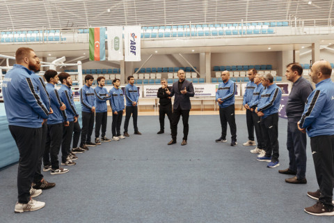 Руководство Федерации бокса Азербайджана встретилось с национальной сборной перед чемпионатом мира – ФОТО