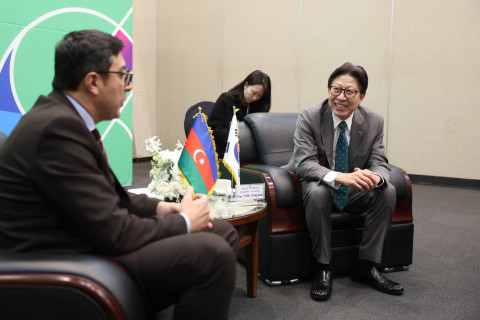 Fərid Qayıbov Dünya Antidopinq Konfransında iştirak edib - FOTO