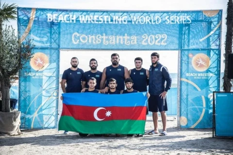 Объединенный мир борьбы высоко оценил развитие пляжной борьбы в Азербайджане - ФОТО