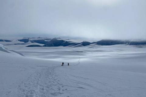 Азербайджанская альпинистка покорила высочайшую вершину в Антарктиде - ФОТО