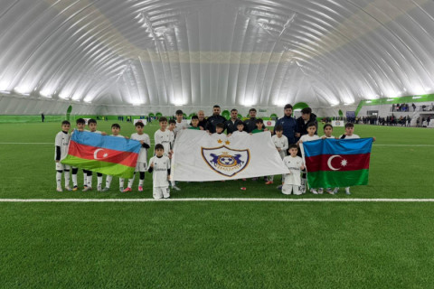 Azərbaycanlı gənc futbolçular “Astana Cup” beynəlxalq turnirində qüvvələrini sınayır - FOTO
