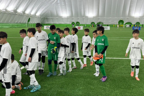 Azərbaycanlı gənc futbolçular “Astana Cup” beynəlxalq turnirində qüvvələrini sınayır - FOTO