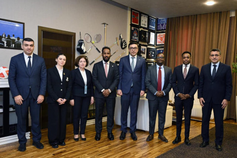 Azerbaijan’s Youth and Sports Minister meets Somali counterpart in Baku - UPDATED + PHOTO