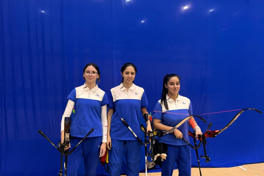 Азербайджанские лучницы стали призерами на турнире в России - ФОТО