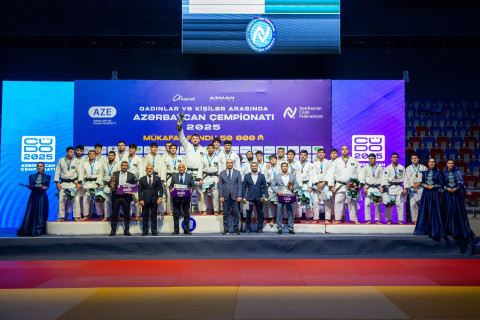 Завершился чемпионат Азербайджана по дзюдо