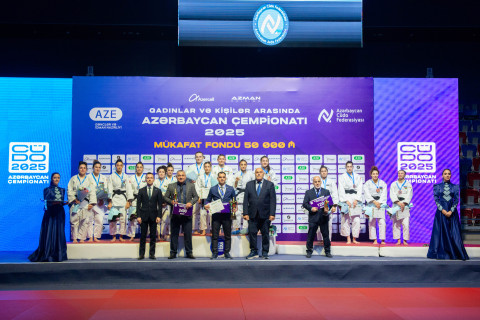 Завершился чемпионат Азербайджана по дзюдо - ФОТО