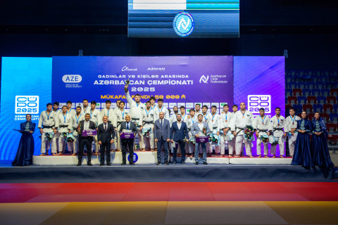Завершился чемпионат Азербайджана по дзюдо - ФОТО