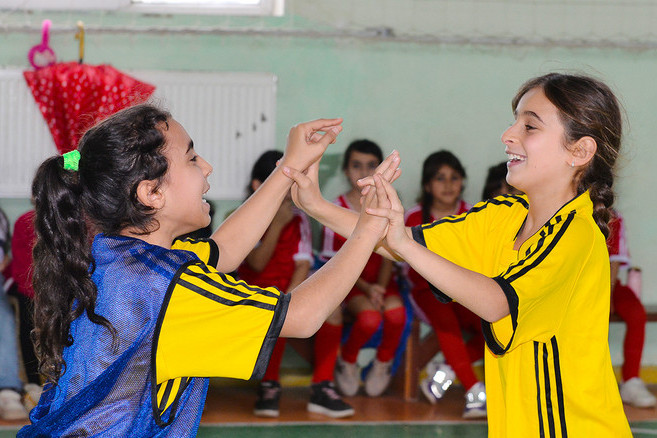 Lənkəranda “Məktəbli Qızlar” turnirinə start verilib - FOTO