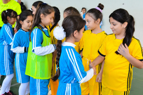 Lənkəranda “Məktəbli Qızlar” turnirinə start verilib - FOTO