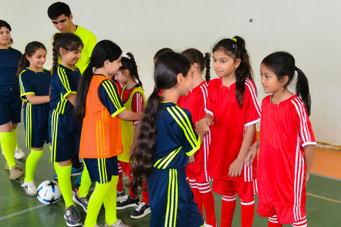 Lənkəranda “Məktəbli Qızlar” turnirinə start verilib - FOTO