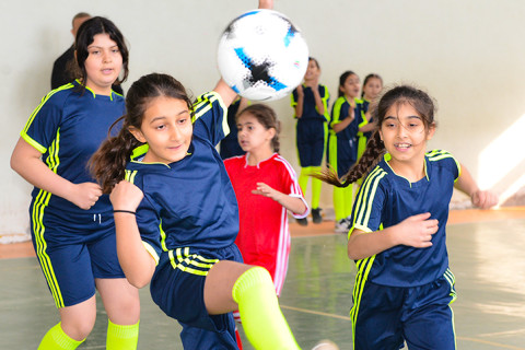 Lənkəranda “Məktəbli Qızlar” turnirinə start verilib - FOTO